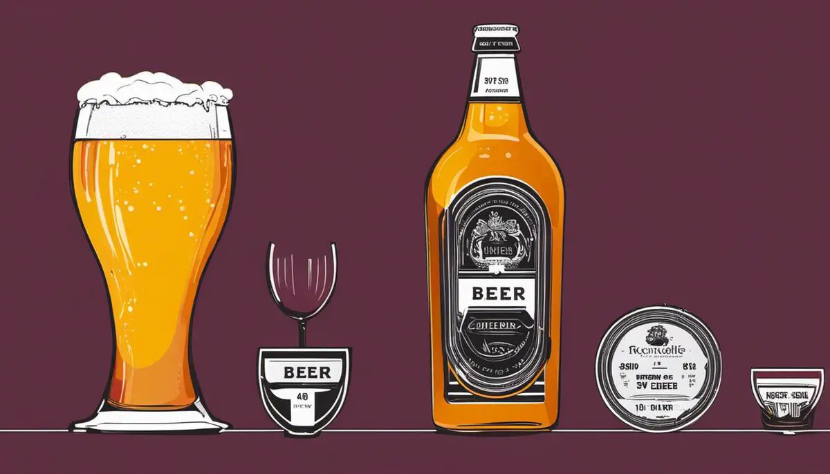 Image depicting the comparison between beer and wine prices and factors influencing them